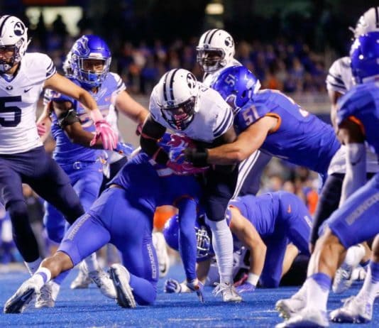 No. 14 Boise State holds off BYU 28-27; here’s all the highlights in one of wackiest games of the year