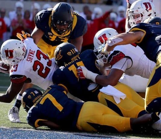 Goal-line stand helps California knock off No. 18 Utah 28-23