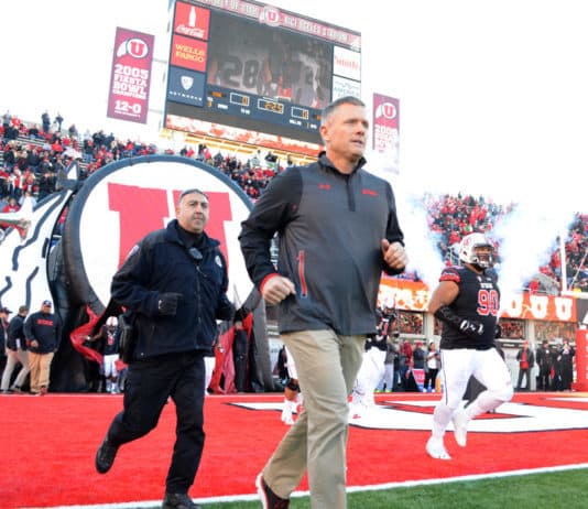 No. 24 Utah rallies past Arizona, 36-23, Kyle Whittingham picks up his 100th career win Kyle-Whittingham