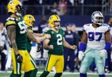 Packers beat Cowboys on last-second kick, advance to NFC Championship game