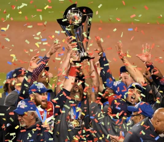 Team USA beats Puerto Rico, 8-0, wins first-ever World Baseball Classic