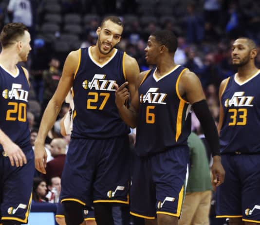 Jazz troll Warriors with ‘Nightlife’ shirts, raise money for cancer research