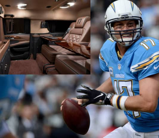 Chargers QB Philip Rivers’ $200,000 luxurious SUV Is Amazing, Featuring ‘Mobile Quarterback Room’