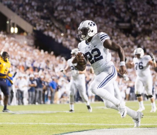 Twitter Reacts To Squally Canada’s Career Night As BYU Stays Unbeaten Against UNLV At Sam Boyd Stadium BYU - Squally Canada