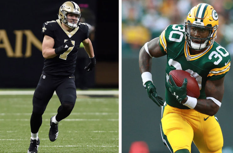 Jamaal Williams Makes History In Packers OT Win; Taysom Hill Given Game Ball, Praised By Drew Brees Taysom Hill - Jamaal Williams