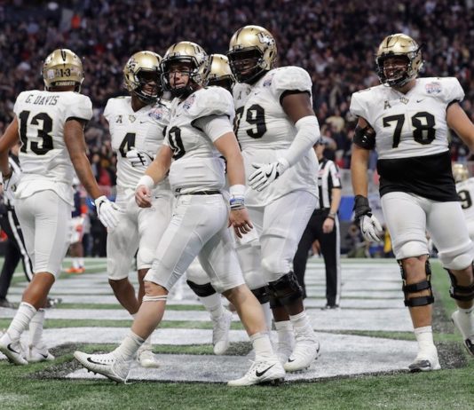 Peach Bowl: No. 12 UCF Defeats No. 7 Auburn; Proves It Deserved CFP Spot, Finishes Perfect Season At 13-0 UCF_Auburn_Peach_Bowl