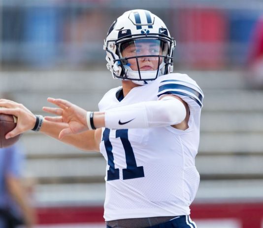 BYU Stays Perfect In Win Over Louisiana Tech — Zach Wilson Sets Another Record BYU QB Zach Wilson
