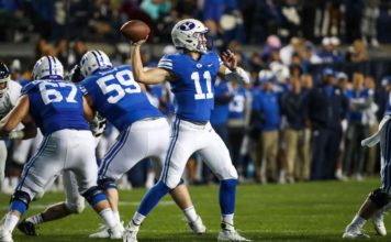 The Best Reactions To Zach Wilson’s ‘Perfect Game’ As BYU Beats WMU 49-18 BYU-Zach-Wilson-2018