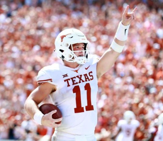Sugar Bowl: Ehlinger’s 3 TDs Leads No. 15 Texas Past No. 5 Georgia Texas-Longhorns-Sam-Ehlinger
