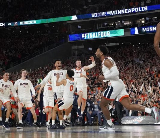 2019 NCAA MBB Championship: Virginia Beats Texas Tech, 85-77, Wins Program’s First Basketball Title Virginia-2019-Champions