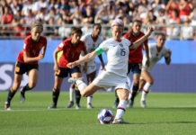 2019 World Cup: Rapinoe’s Two Penalty Kicks Lead U.S. Past Spain Megan-Rapinoe-2019-World-Cup