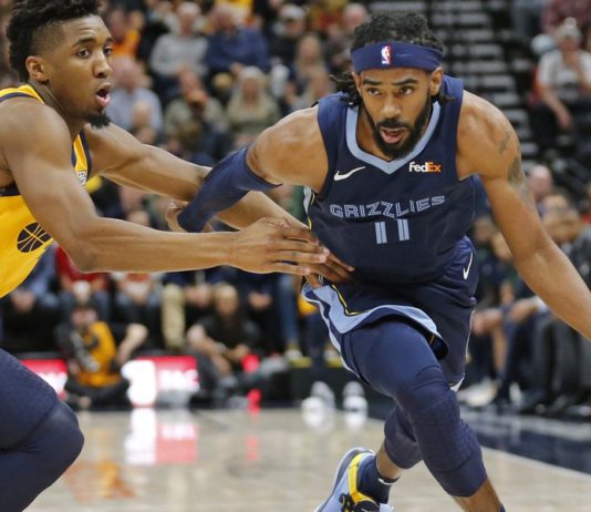 NBA Insiders And Players React As Grizzlies Trade Mike Conley To Jazz Mike-Conley-Donovan-Mitchell