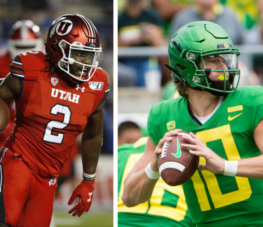 AP Top 25 Poll: Utah And Auburn Rise, Washington And Oregon Fall