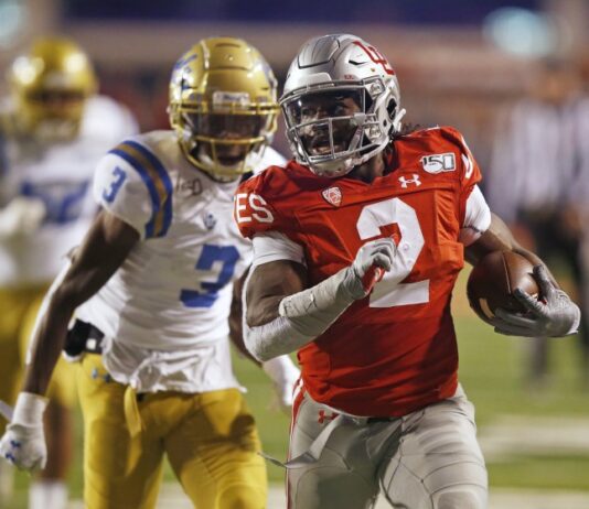 Zack Moss And Tyler Huntley Lead No. 8 Utah To A Blowout Victory Over UCLA