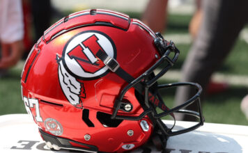 Utah Hires Jason Beck As Offensive Coordinator Utah Utes football helmet.