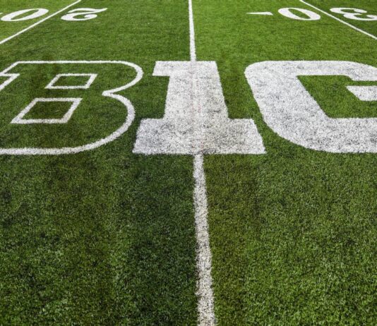 No. 1 Oregon Outlasts No. 3 Penn State 45-37 For Big Ten Title, CFP Berth Big Ten logo